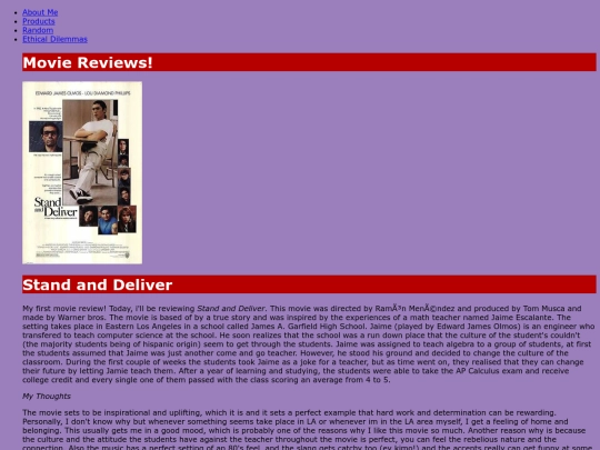 MovieReview screenshot