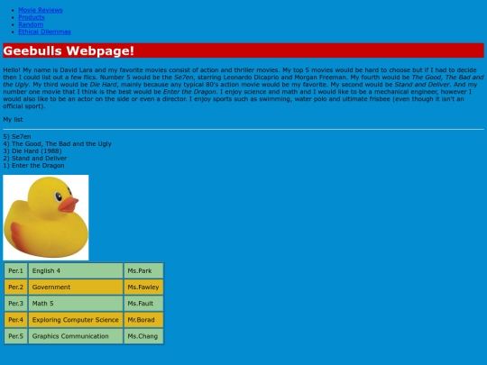Myblog screenshot