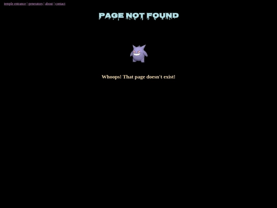 not_found screenshot