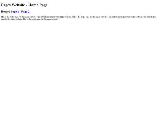 pages screenshot