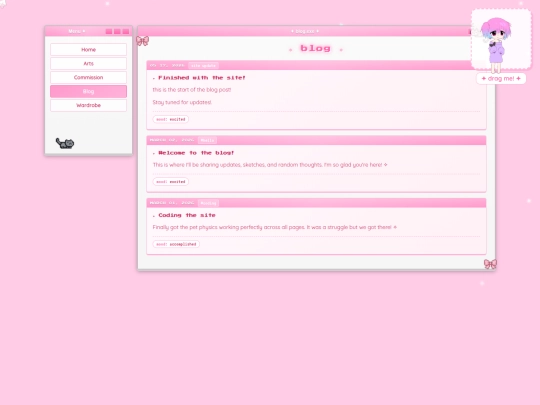 blog screenshot