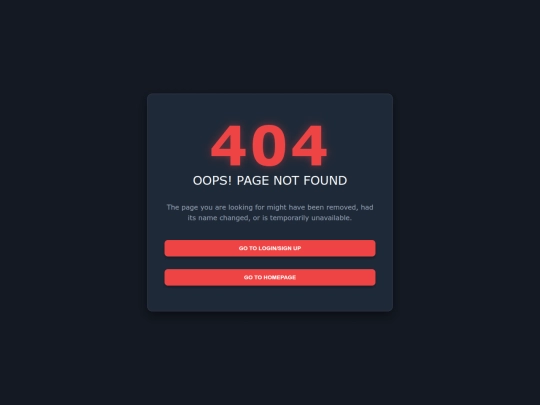 not_found screenshot
