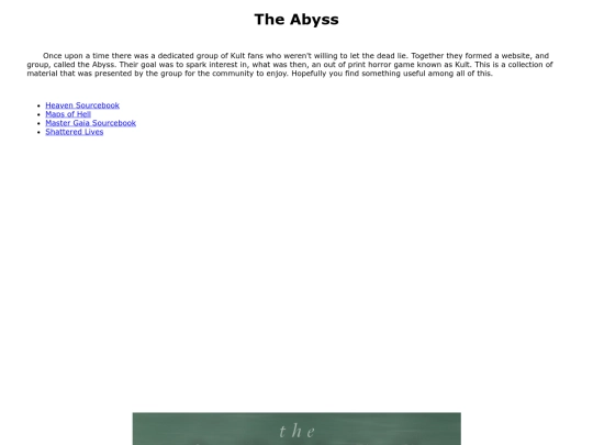 abyss/materials screenshot