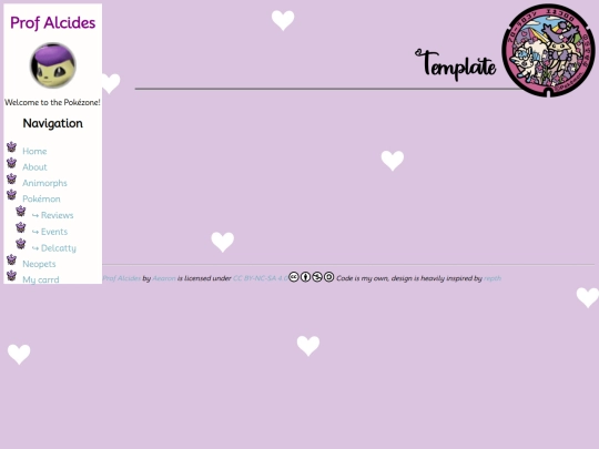 template screenshot