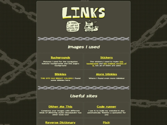 LINKS screenshot