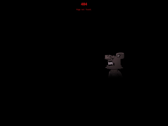 not_found screenshot
