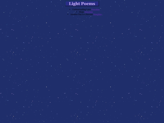 LightPoems screenshot