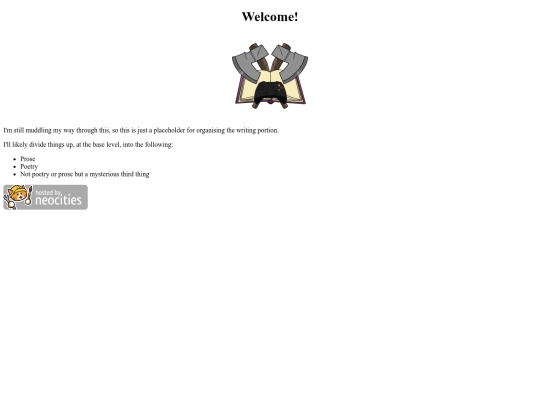 Writing screenshot
