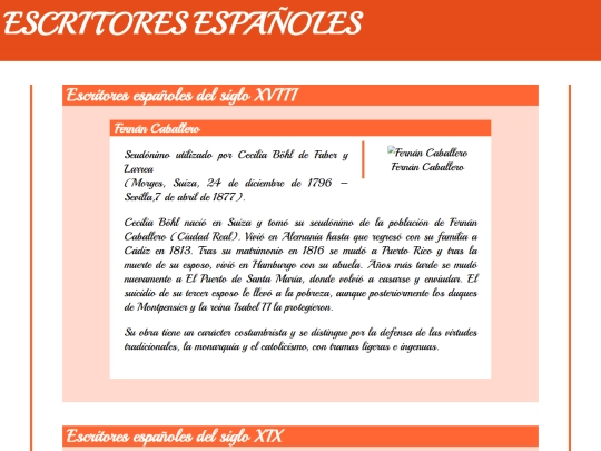 escritores-espanoles-inicio/escritores-espanoles screenshot