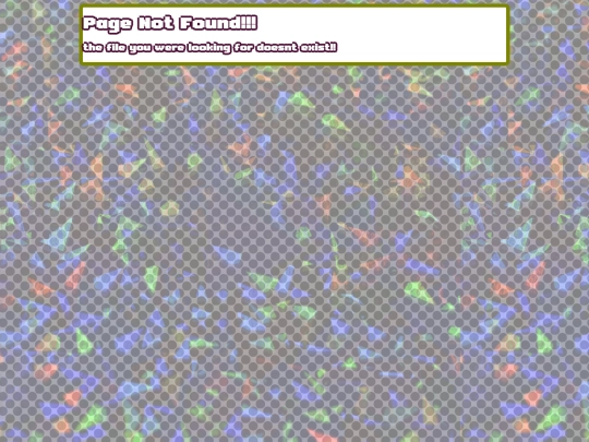 not_found screenshot