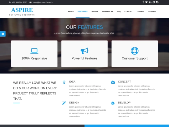 features screenshot