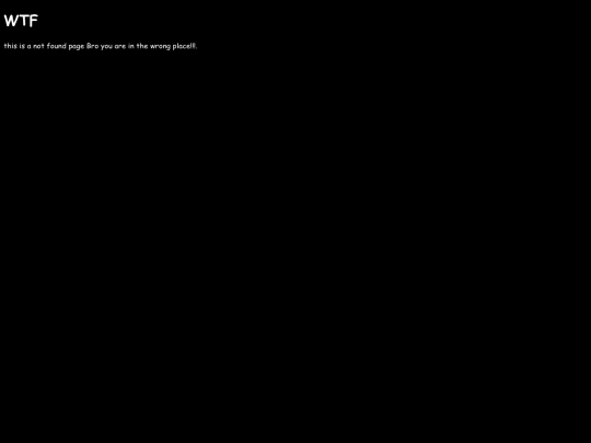 not_found screenshot