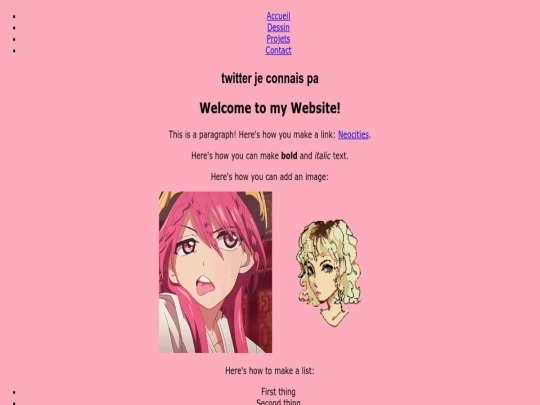 index screenshot