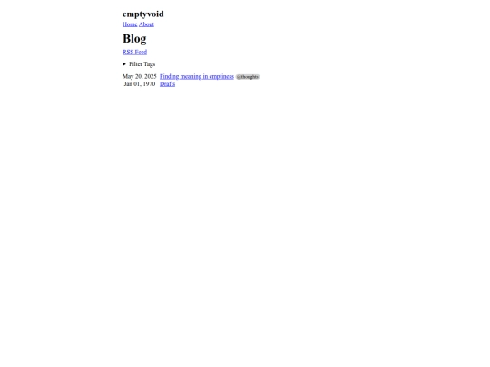blog screenshot