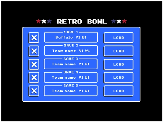 Games/retrobowl screenshot