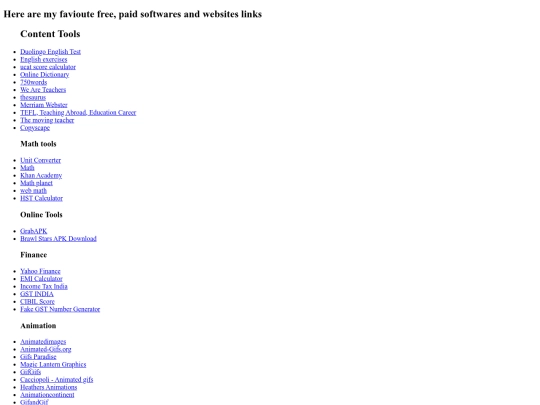 index screenshot