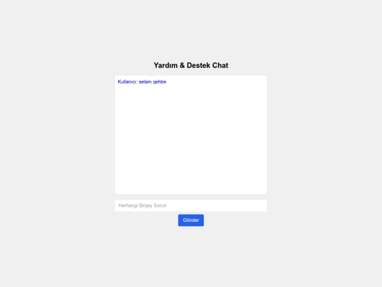 chat screenshot