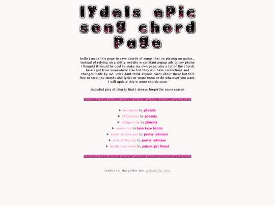 chords screenshot