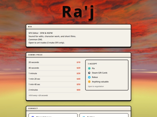 index screenshot