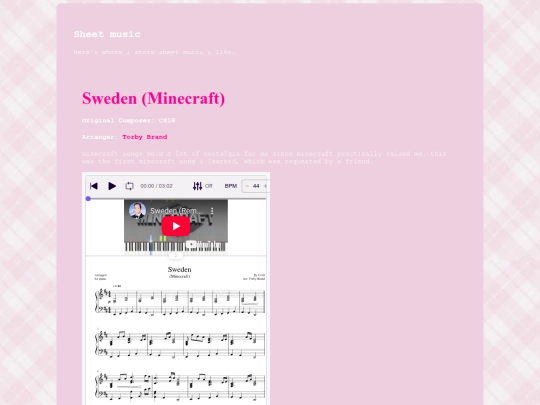sheetmusic screenshot