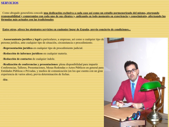 servicios screenshot