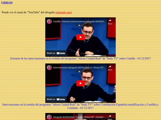 videos screenshot