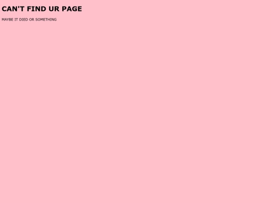 not_found screenshot