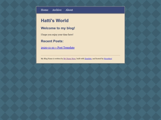 index screenshot