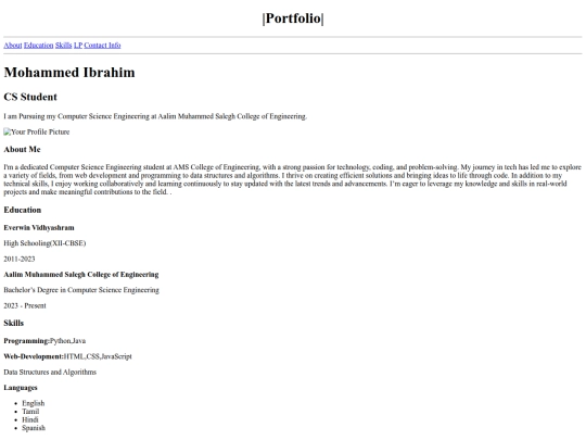 Portfolio - ibbu17 screenshot