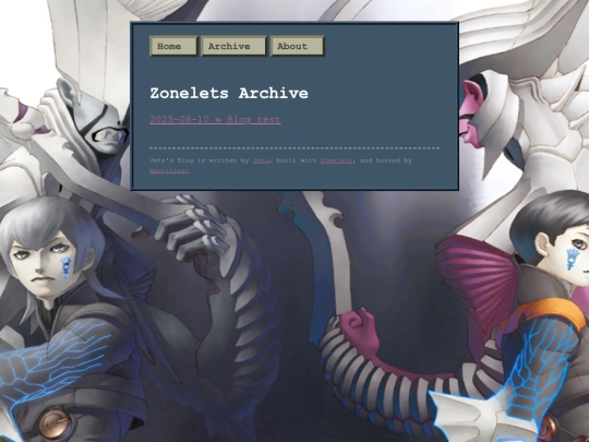 Blog Stuff/archive screenshot