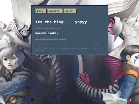 Blog Stuff screenshot