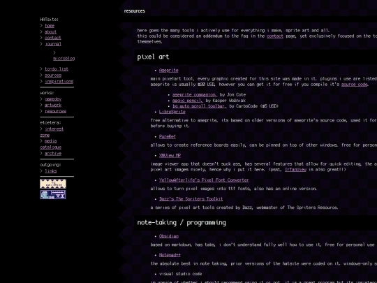 resources screenshot
