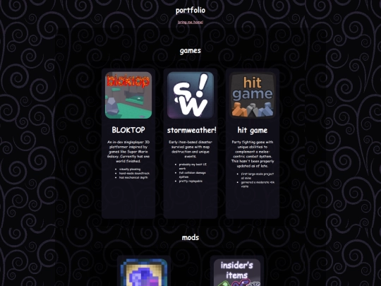 portfolio screenshot