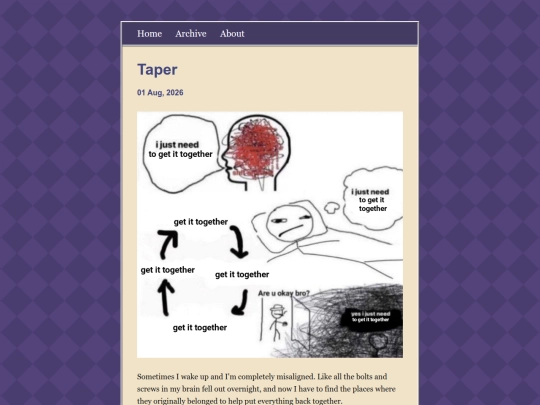 blog/posts/2026-08-01-Taper screenshot