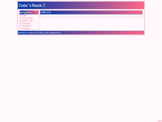 template screenshot