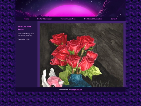 Illustration/Traditional/StillLifeRoses screenshot