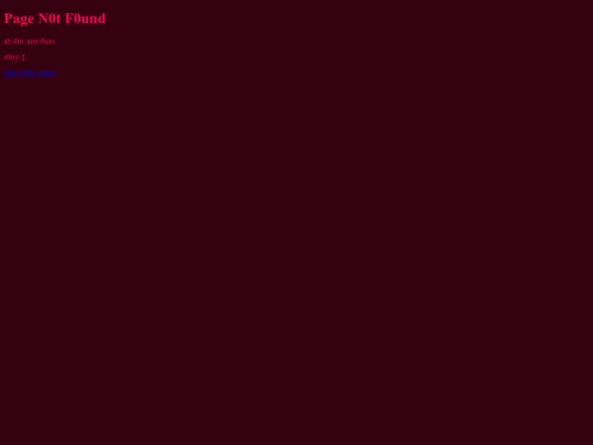 not_found screenshot