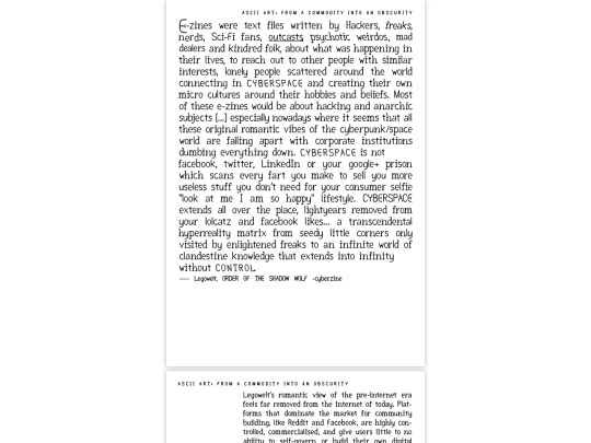 ascii-zine screenshot
