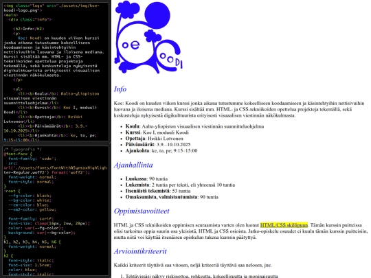 koe-koodi screenshot