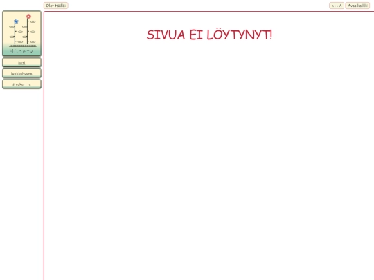 koodikurssi/not_found screenshot