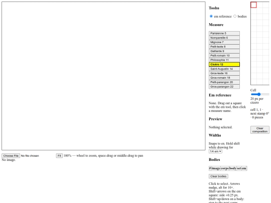 specimenpress screenshot