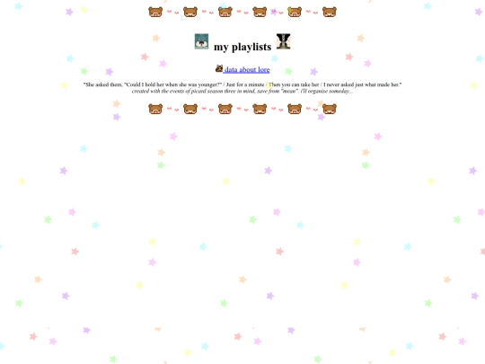 playlists screenshot
