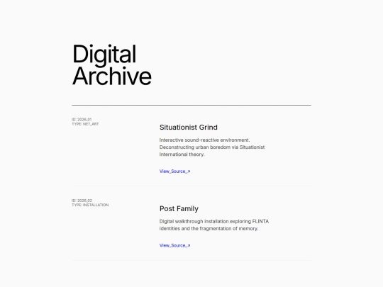 portfolio/archive screenshot