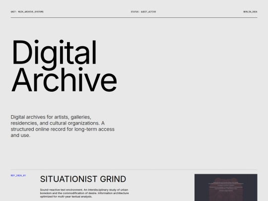 portfolio/archive4 screenshot