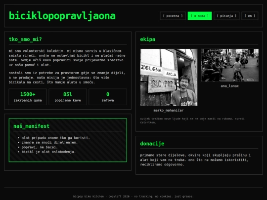 zine/bicpop.aboutus screenshot