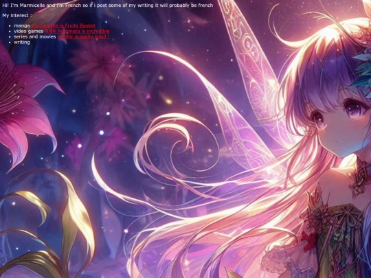 info screenshot