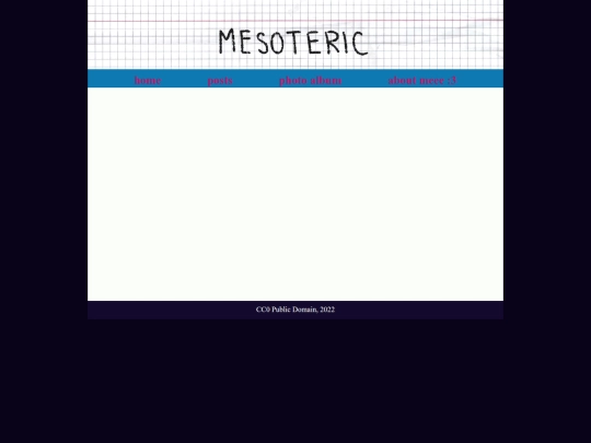 aboutme screenshot