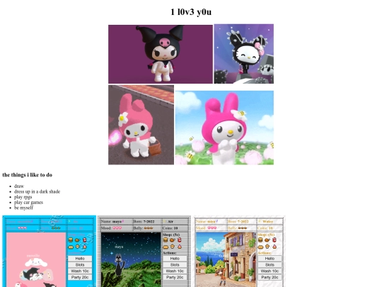1l0v3y0u screenshot