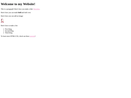 testingig screenshot