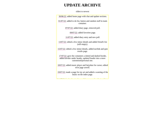 updatearchive screenshot